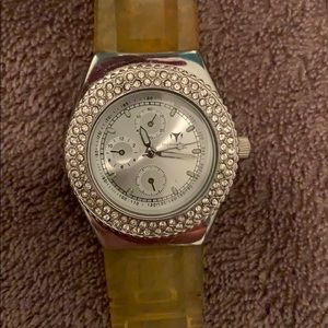 Yellow Technarine watch